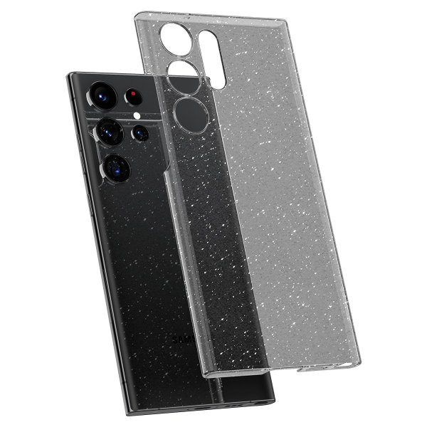 Samsung Galaxy S23 Ultra Kuori Air Skin Glitter Crystal Quartz