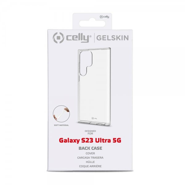 Samsung Galaxy S23 Ultra Kuori GELSKIN Kirkas