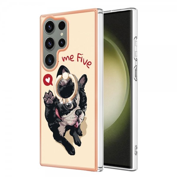 Samsung Galaxy S23 Ultra Kuori Finger Ring Aihe Give Me Five