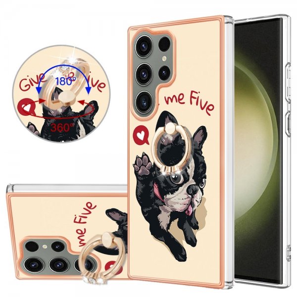 Samsung Galaxy S23 Ultra Kuori Finger Ring Aihe Give Me Five