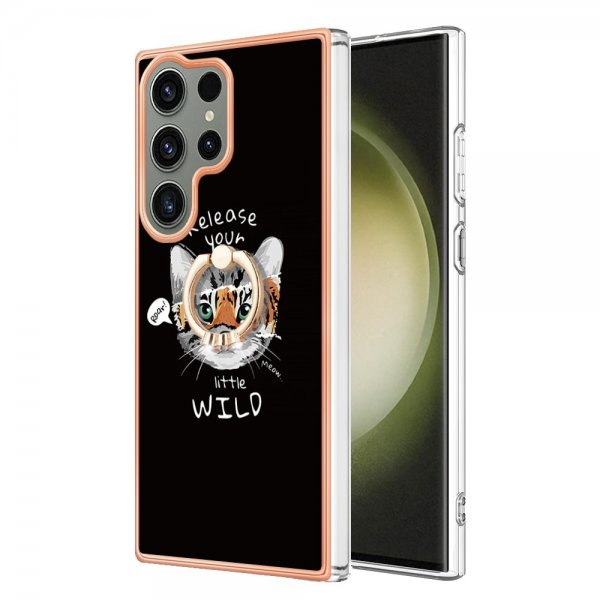 Samsung Galaxy S23 Ultra Kuori Finger Ring Aihe Release Your Little Wild