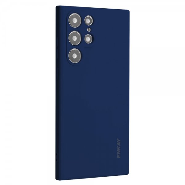 Samsung Galaxy S23 Ultra Kuori Silikoni Sininen