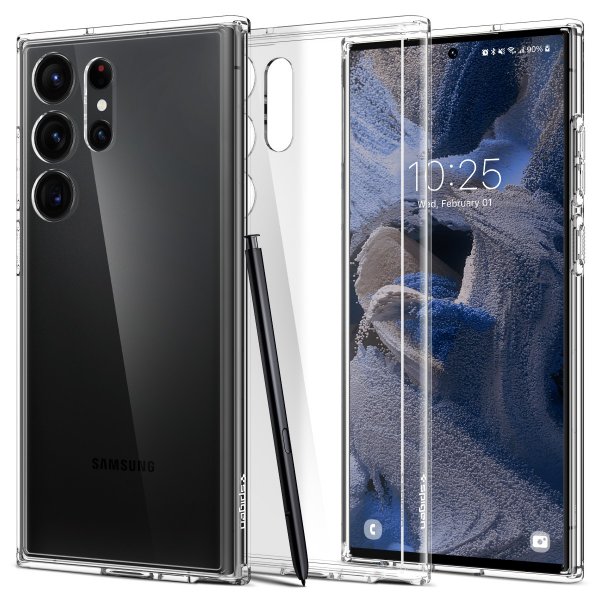 Samsung Galaxy S23 Ultra Kuori Ultra Hybrid Crystal Clear