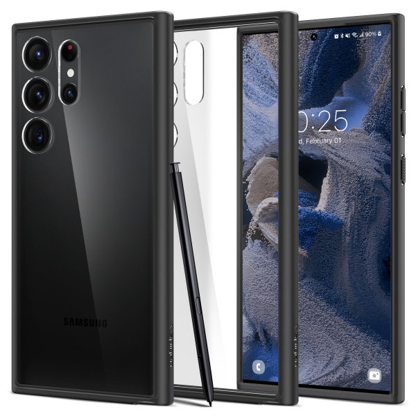 Samsung Galaxy S23 Ultra Kuori Ultra Hybrid Matte Black
