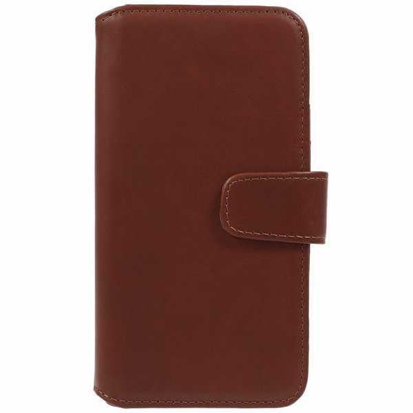 Samsung Galaxy S24 Kotelo Essential Leather Maple Brown