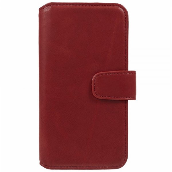 Samsung Galaxy S24 Kotelo Essential Leather Poppy Red