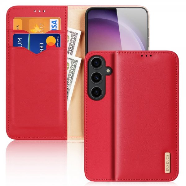 Samsung Galaxy S24 Fodral Hivo Series Röd