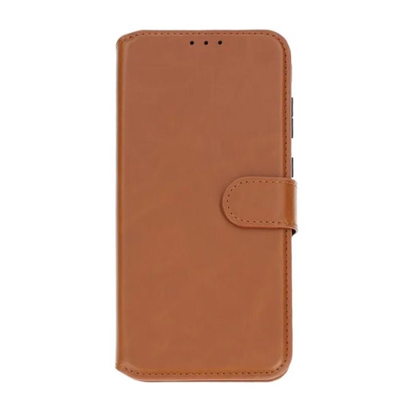 Samsung Galaxy S24 Kotelo Detachable Wallet Case Ruskea