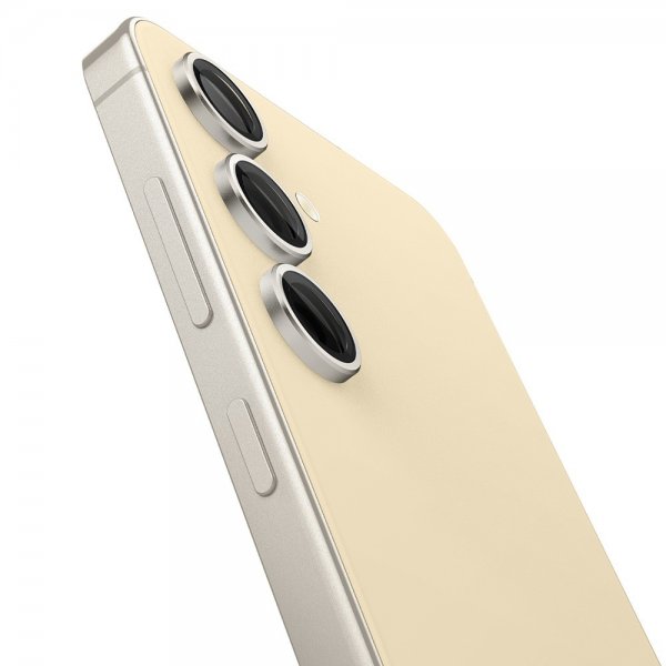 Samsung Galaxy S24 Plus Kameran suoja GLAS.tR EZ Fit Optik Pro 2-pakkaus Keltainen