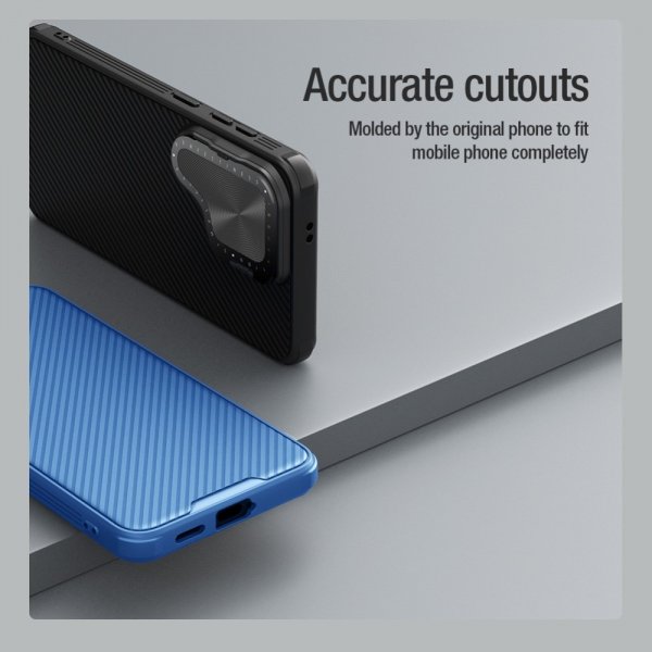 Samsung Galaxy S24 Plus Kuori CamShield Prop MagSafe Sininen