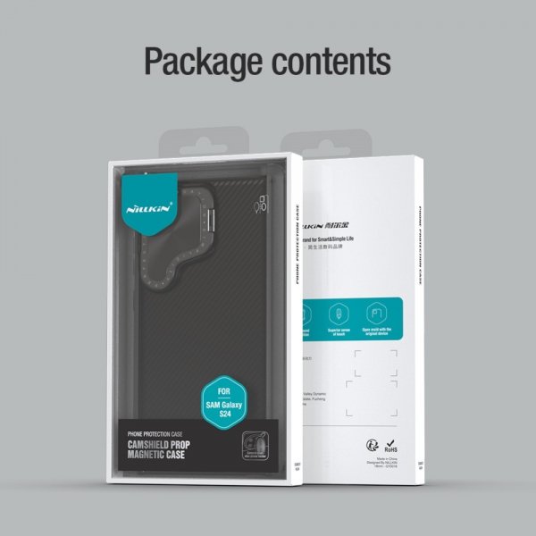 Samsung Galaxy S24 Plus Kuori CamShield Prop MagSafe Sininen