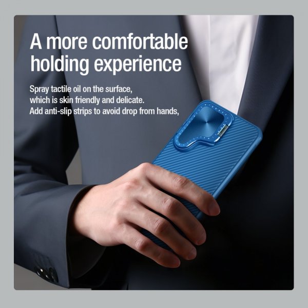 Samsung Galaxy S24 Plus Kuori CamShield Prop MagSafe Sininen