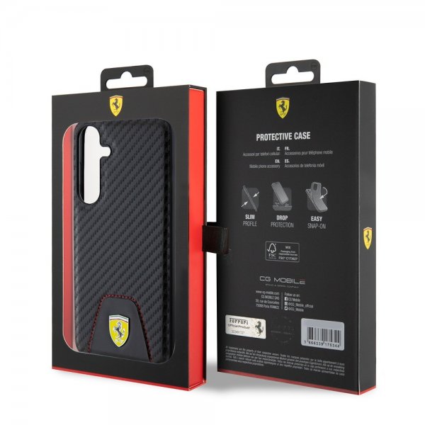 Samsung Galaxy S24 Plus Carbon & Stripe Musta