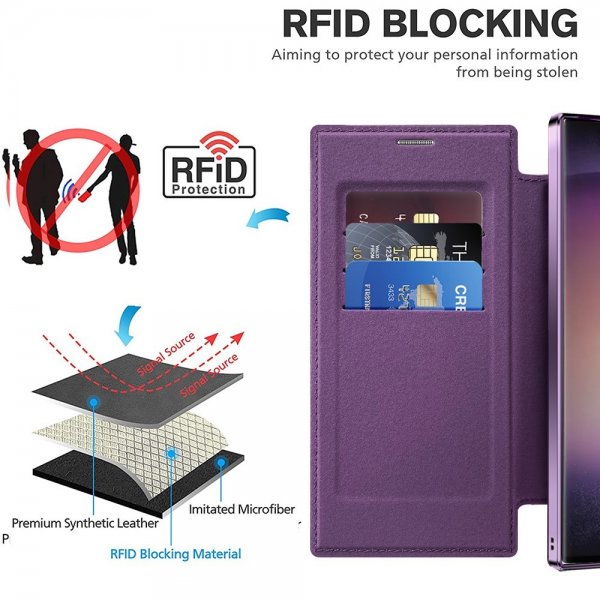 Samsung Galaxy S24 Ultra Kotelo MagSafe Vaaleanpunainen