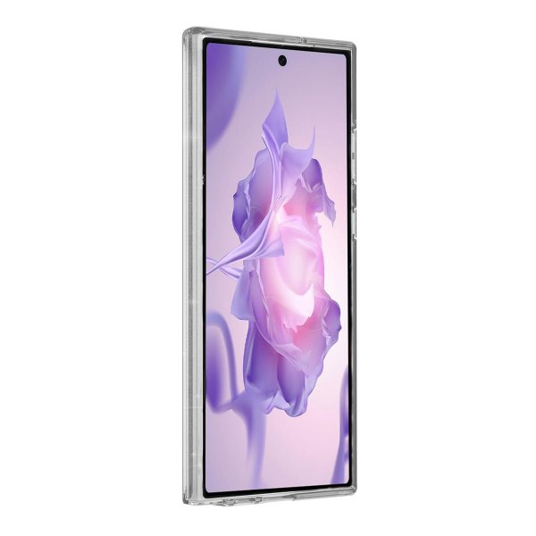 Samsung Galaxy S24 Ultra Kuori Kukkakuvio MagSafe Vaaleanpunainen