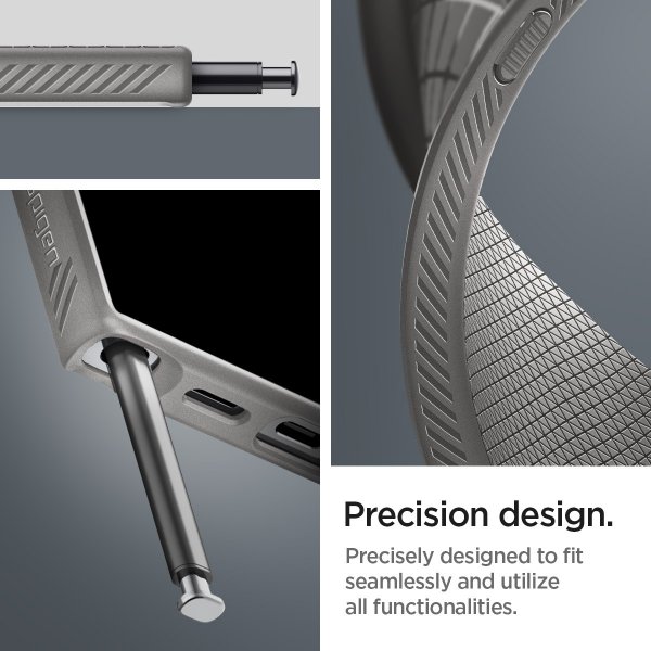 Samsung Galaxy S24 Ultra Kuori Liquid Air Marble Grey