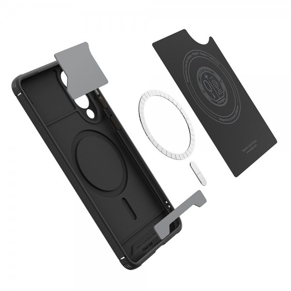 Samsung Galaxy S25 Edge Kuori Core Armor MagFit Matte Black