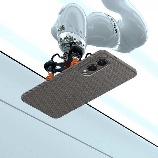 Samsung Galaxy S25 Edge Kuori Liquid Air Marble Gray