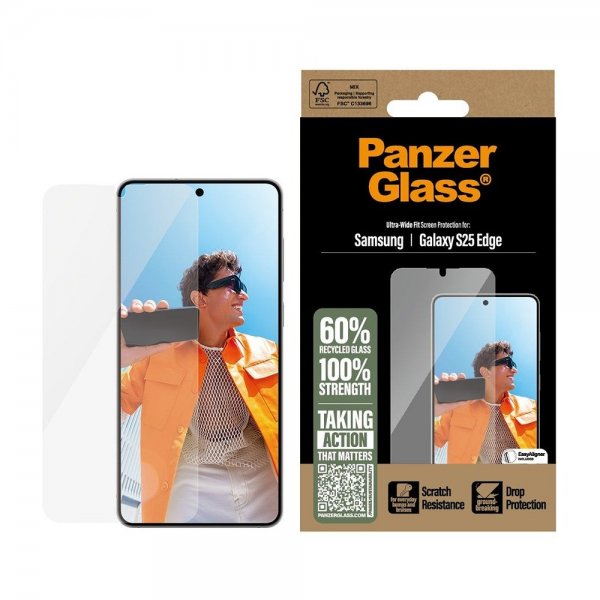Samsung Galaxy S25 Edge Näytönsuoja Ultra-Wide Fit EasyAligner
