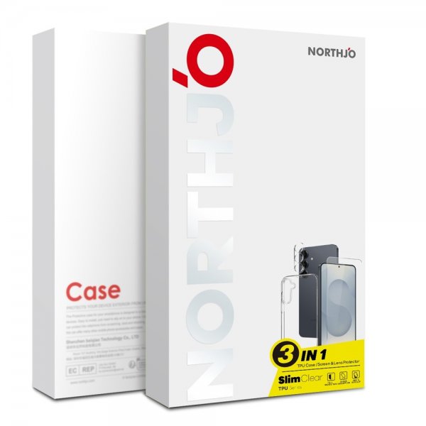 Samsung Galaxy S25 FE Kuori Näytönsuojalla ja Kamerasuojalla 3-in-1