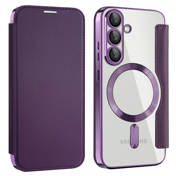 Samsung Galaxy S25 Kotelo MagSafe Violetti