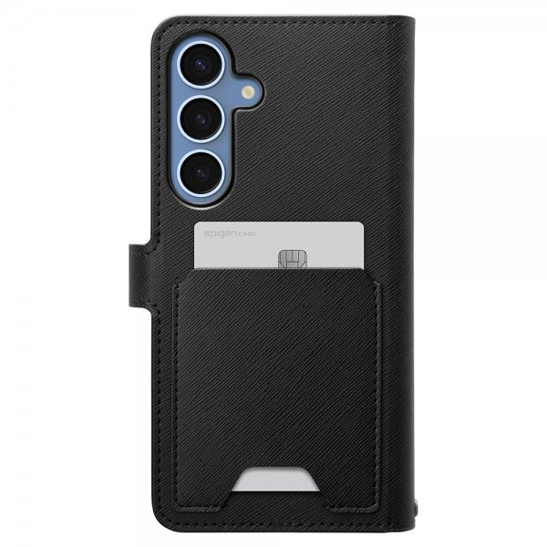 Samsung Galaxy S25 Plus Kotelo Wallet S Musta