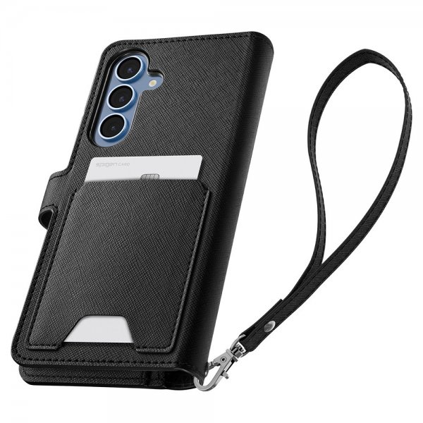 Samsung Galaxy S25 Plus Kotelo Wallet S Musta