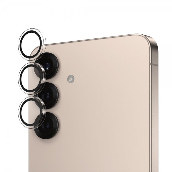 Samsung Galaxy S25 Plus Kameran suoja Hoops Läpinäkyvä