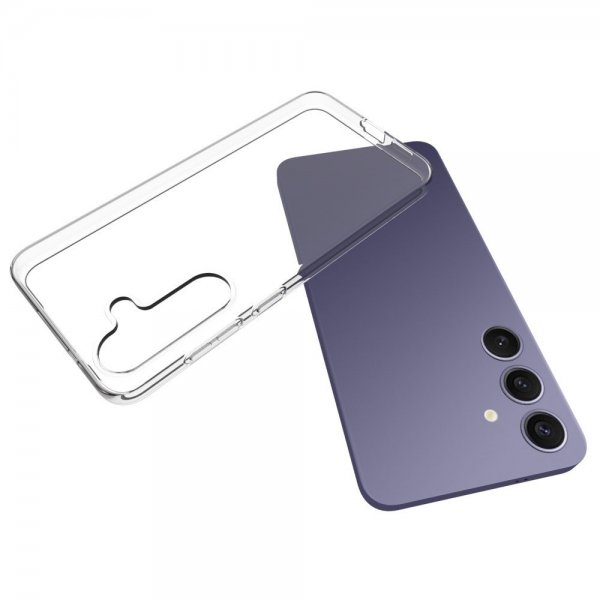 Samsung Galaxy S24 Plus/Galaxy S25 Plus Kuori Feather Series Läpinäkyvä