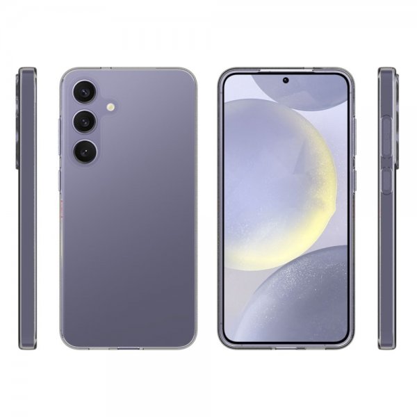 Samsung Galaxy S24 Plus/Galaxy S25 Plus Kuori Feather Series Läpinäkyvä