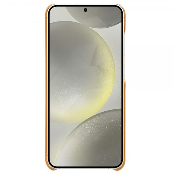 Samsung Galaxy S25 Plus Kuori ja Kaksi Korttitaskua Vaaleanruskea