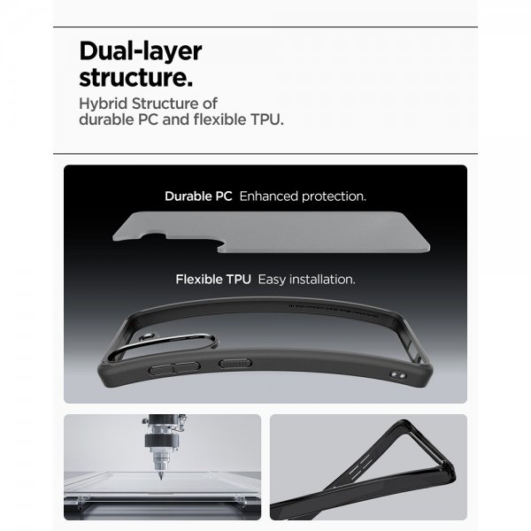 Samsung Galaxy S25 Kuori Ultra Hybrid Frost Black