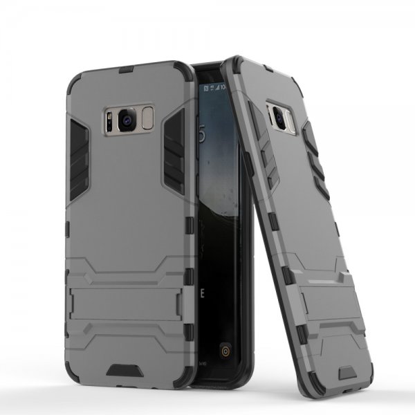 Samsung Galaxy S8 Kuori Armor Kovamuovi Harmaa