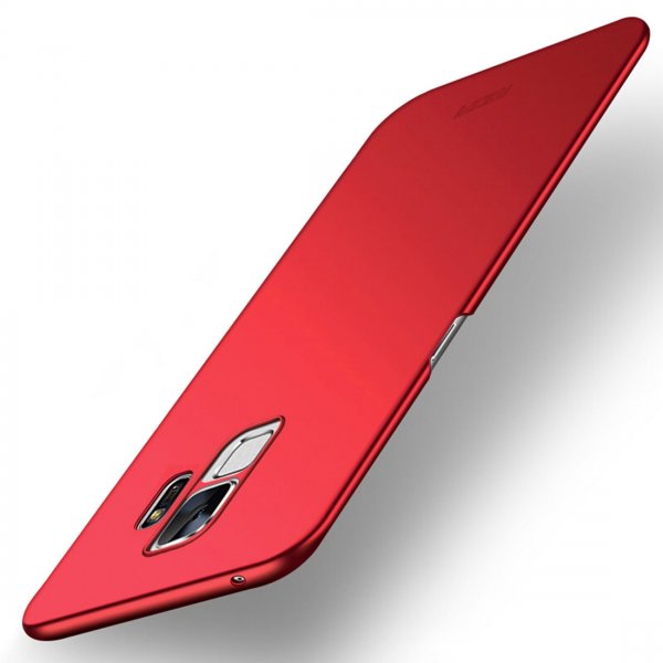 Samsung Galaxy S9 Suojakuori Kovamuovi Extra Tunt Punainen