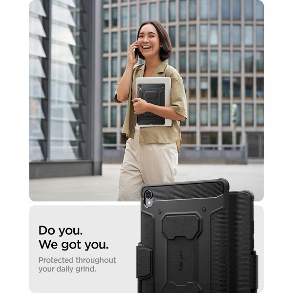 Samsung Galaxy Tab S11 Kotelo Rugged Armor Pro Matte Black