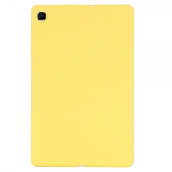 Samsung Galaxy Tab S6 Lite 10.4 P610 P615 Kuori Silikoni Keltainen