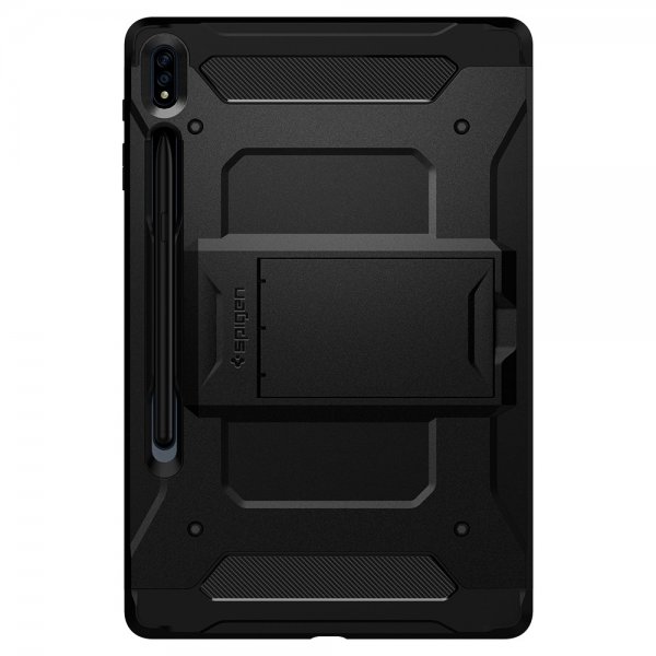 Samsung Galaxy Tab S7 Plus/Tab S8 Plus Kuori Tough Armor Pro Musta