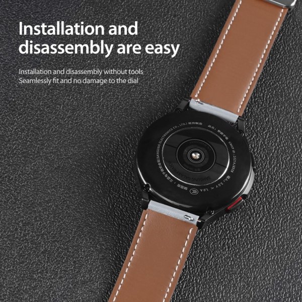 Samsung Galaxy Watch 20mm Ranneke YA Series Harmaa