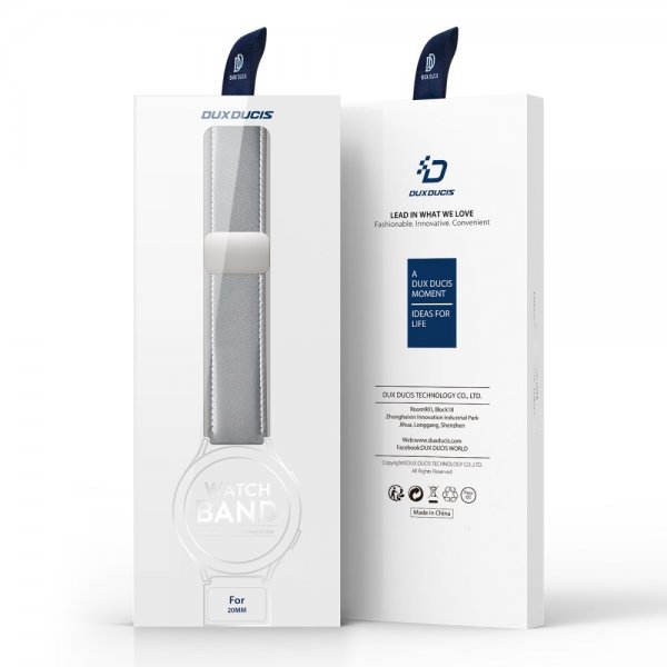 Samsung Galaxy Watch 20mm Ranneke YA Series Harmaa