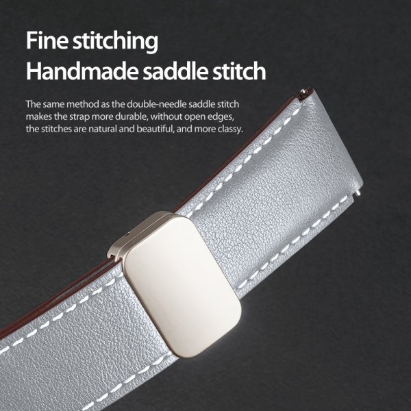 Samsung Galaxy Watch 20mm Ranneke YA Series Harmaa