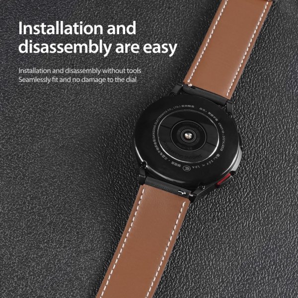 Samsung Galaxy Watch 20mm Ranneke YA Series Musta