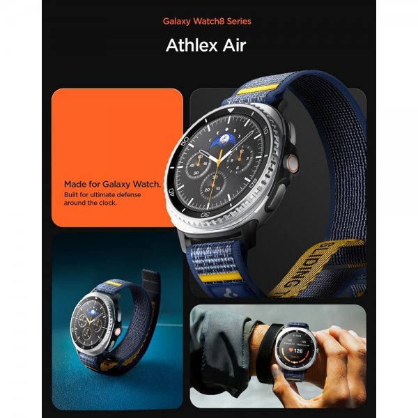 Samsung Galaxy Watch 8 40/44mm/Classic 46mm Ranneke Athlex Air Active Navy