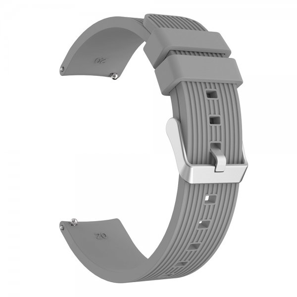 Samsung Galaxy Watch3 41mm Ranneke Pinstripe Harmaa
