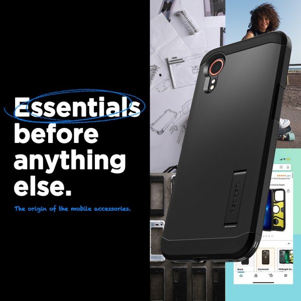 Samsung Galaxy XCover 7 Kuori Tough Armor Musta