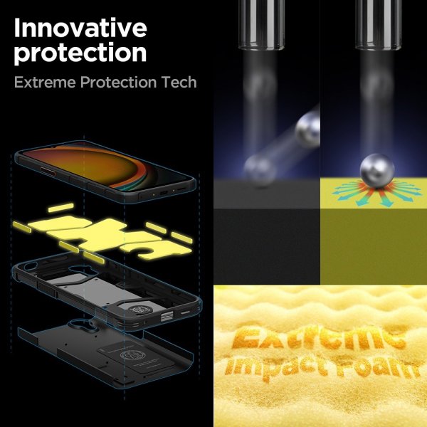 Samsung Galaxy XCover 7 Kuori Tough Armor Musta