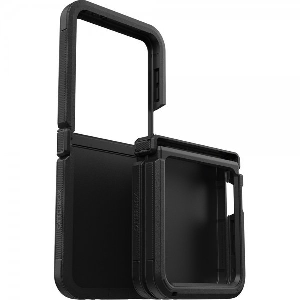 Samsung Galaxy Z Flip 6/Flip 7 FE Kuori Defender XT Musta