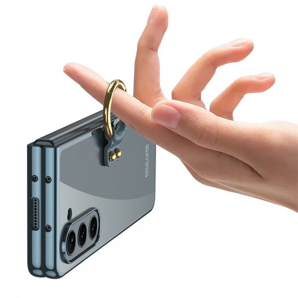 Samsung Galaxy Z Fold 5 Kuori Rengaspidikkeellä Vihreä