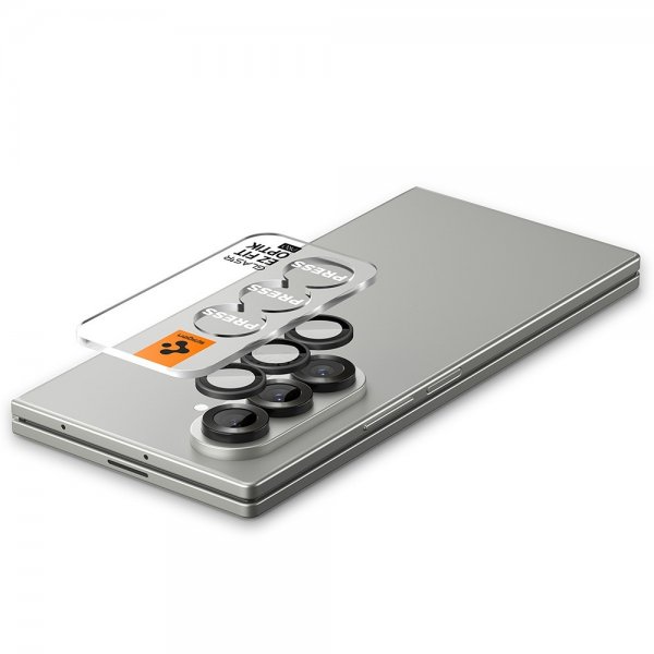 Samsung Galaxy Z Fold 7 Kameran suoja GLAS.tR EZ Fit Optik Pro 2-pakkaus Musta