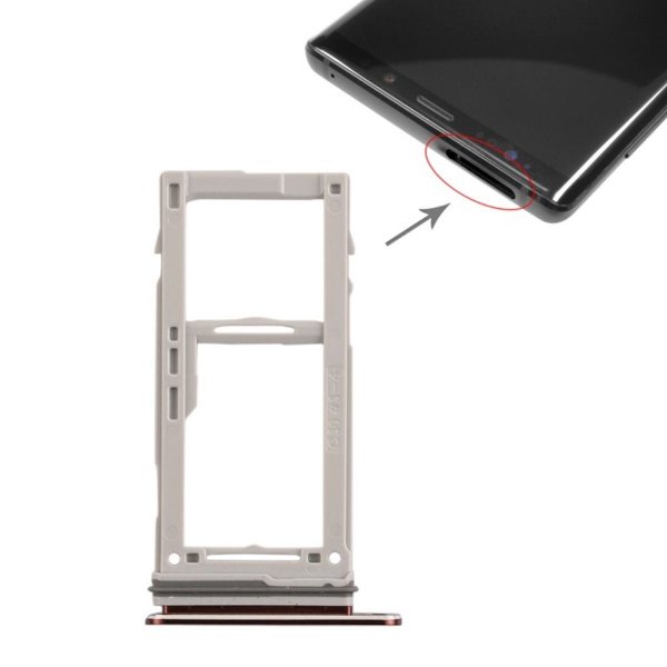 Samsung Note 9 (SM-N960F) SIM-kortin pidike - Kulta