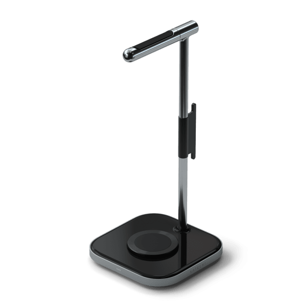 Aluminum Headphone Stand with built in wireless charging